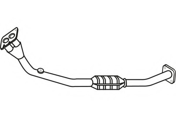 FENNO P9686CAT Catalytic Converter